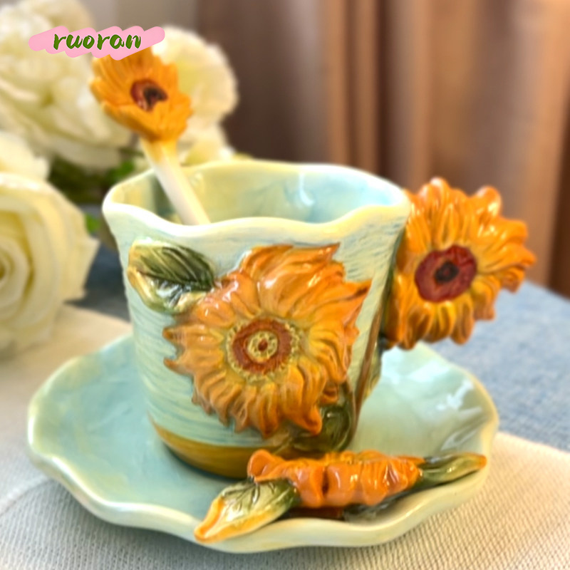 Coffee Tea Van - Van Gogh Sterrennacht Keramische Koffiekop met