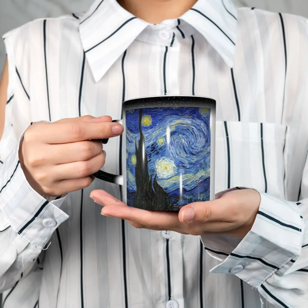 Coffee Tea Van - Van Gogh mok grappige keramische koffiekopjes