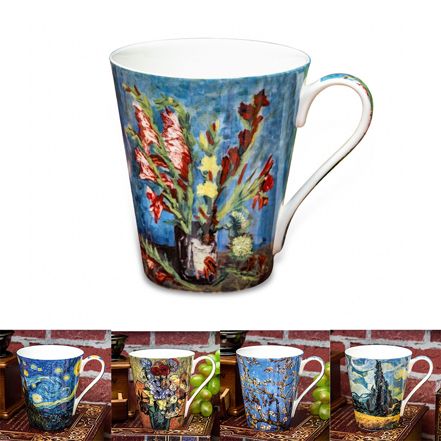 Coffee Tea Van - 5-delige set Bone China Van Gogh