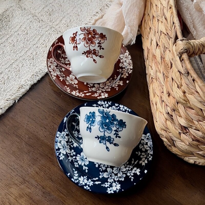 Vintage koffiekopjes en schote - Tea Coffee Set Up recensie en prijs