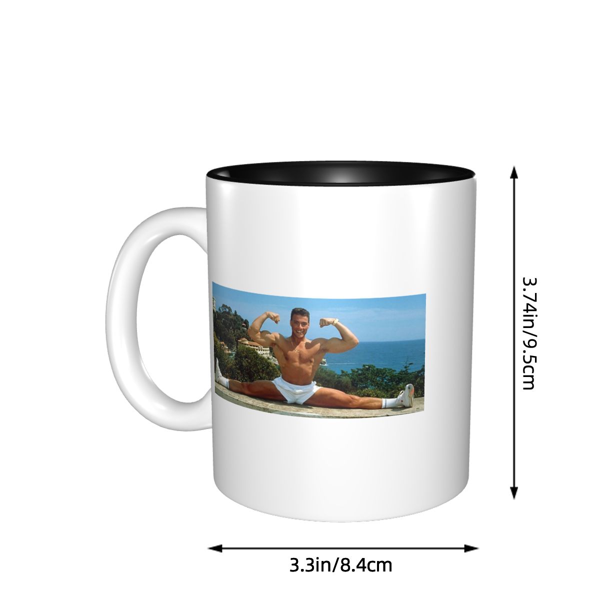 Jean Claude Van Damme Splits M - Coffee Tea Van recensie en prijs