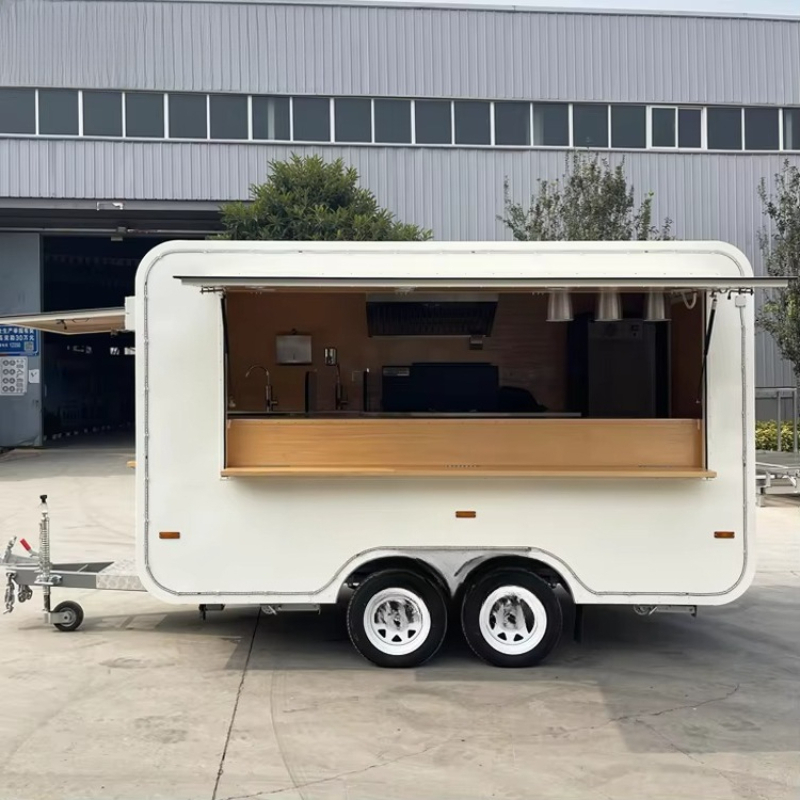 Retro koffieshop, foodtruck, b - Coffee Tea Van recensie en prijs