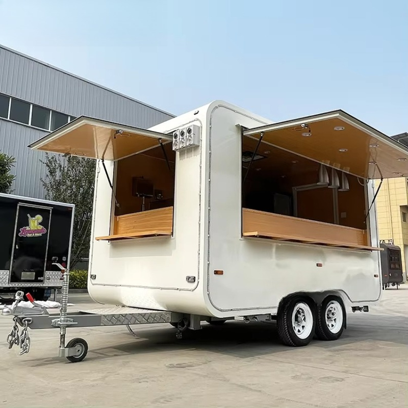 Retro koffieshop, foodtruck, b - Coffee Tea Van recensie en prijs