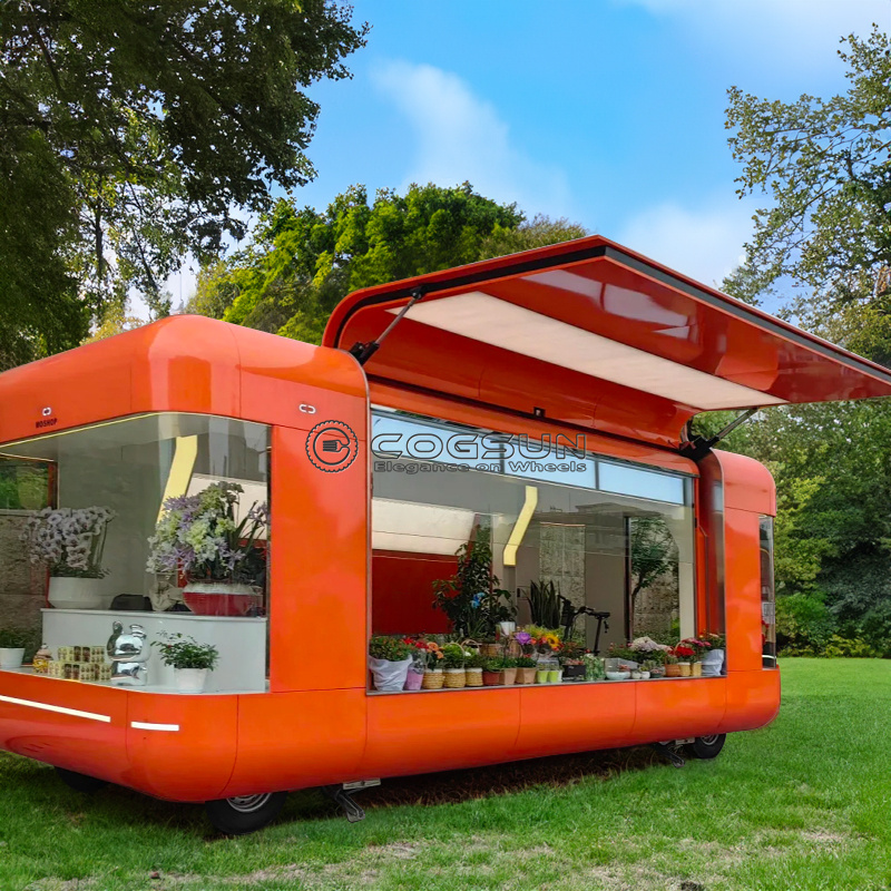 Straat Mobiele Voedselaanhangw - Coffee Tea Van recensie en prijs