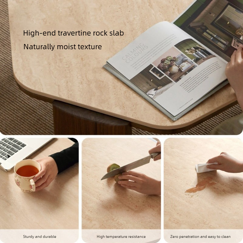 Massief houten salontafel Wabi - Coffee Tea Room recensie en prijs