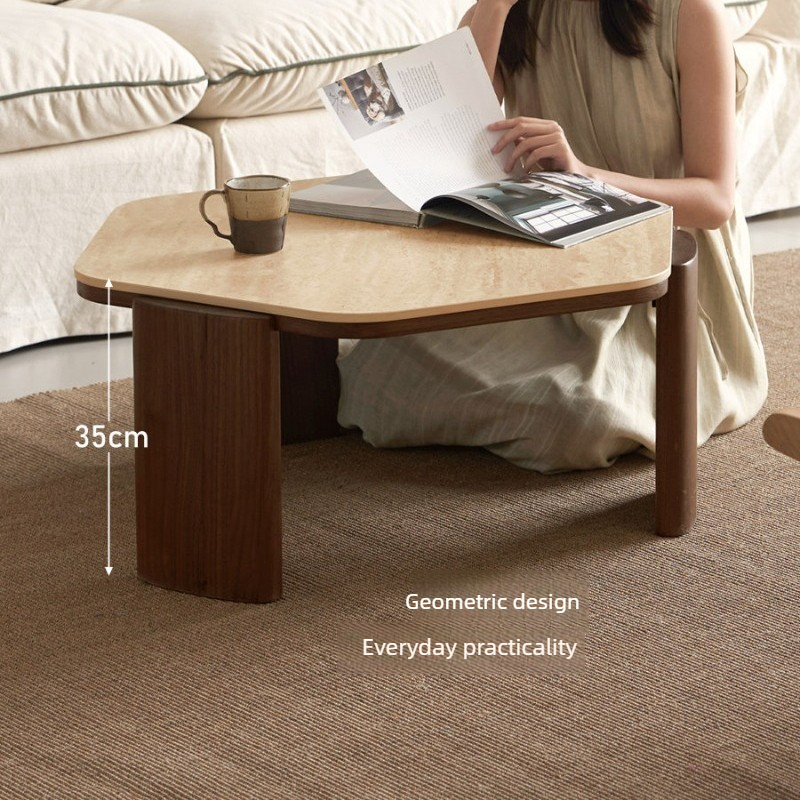 Massief houten salontafel Wabi - Coffee Tea Room recensie en prijs