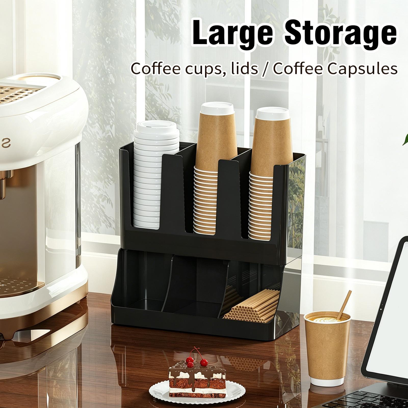 Koffie-station organizer met 6 - Tea Coffee Set Up recensie en prijs