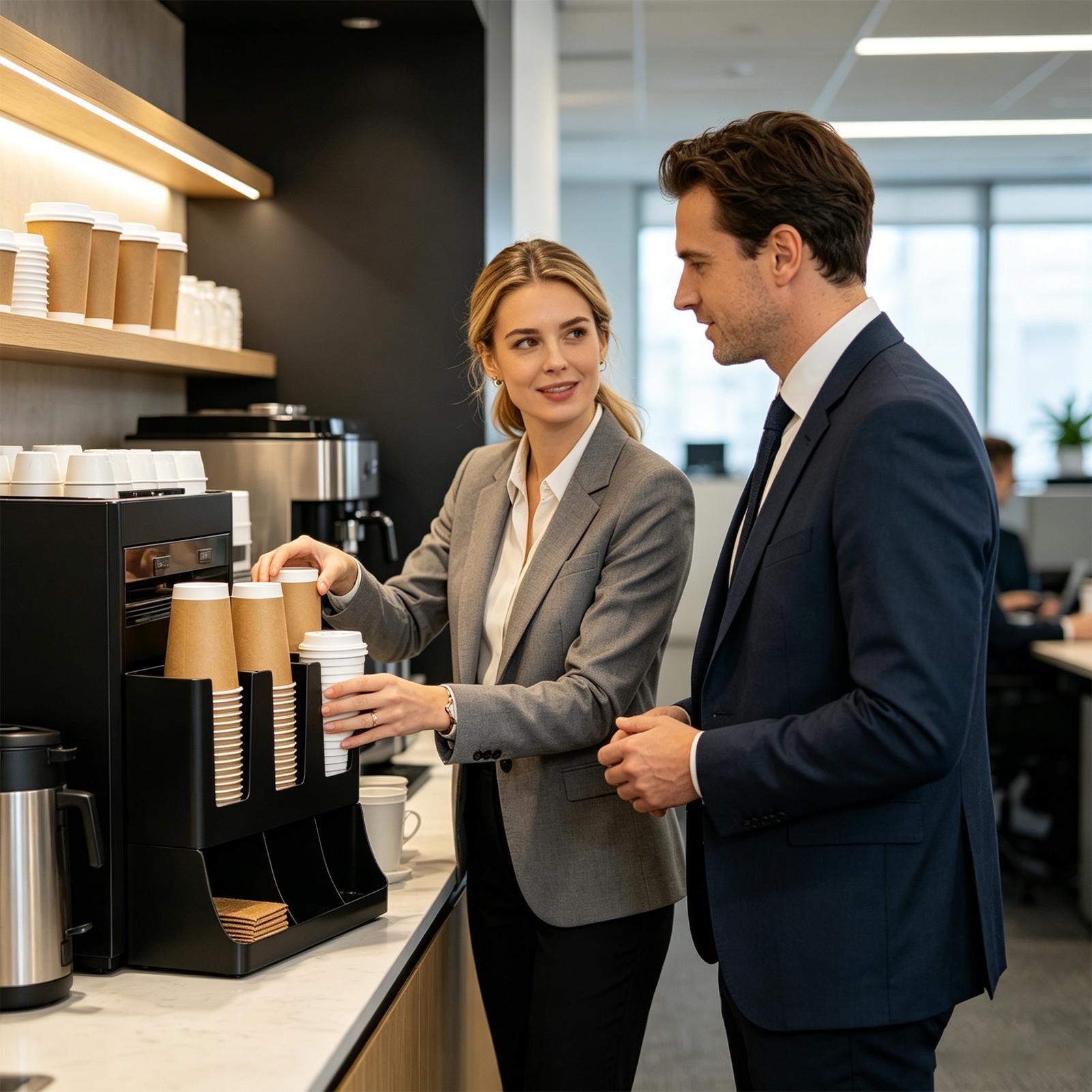 Koffiebar Organizer 6-Vaks Wan - Tea Coffee Set Up recensie en prijs